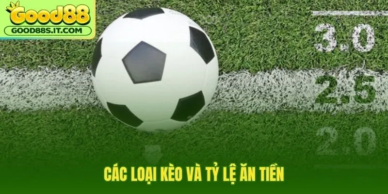 Kèo châu Á tài xỉu cùng tỷ lệ ăn tiền