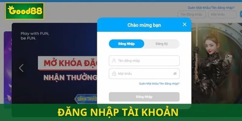 Đăng nhập tài khoản siêu nhanh chóng Đăng nhập tài khoản siêu nhanh chóng